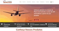 Desktop Screenshot of datalyzer.com.br